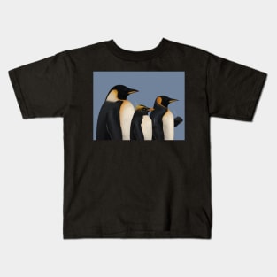 March of the Conducting Penguins Kids T-Shirt